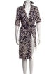 Diane von Furstenberg Silk Knee-Length Dress