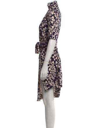 Diane von Furstenberg Silk Knee-Length Dress