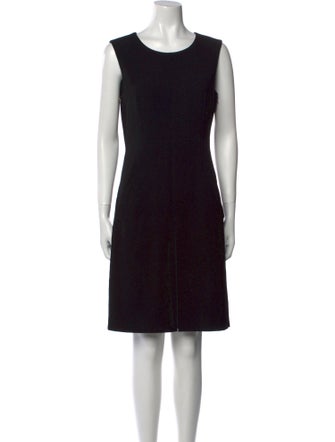 Diane von Furstenberg Scoop Neck Knee-Length Dress