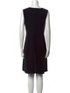 Diane von Furstenberg Scoop Neck Knee-Length Dress