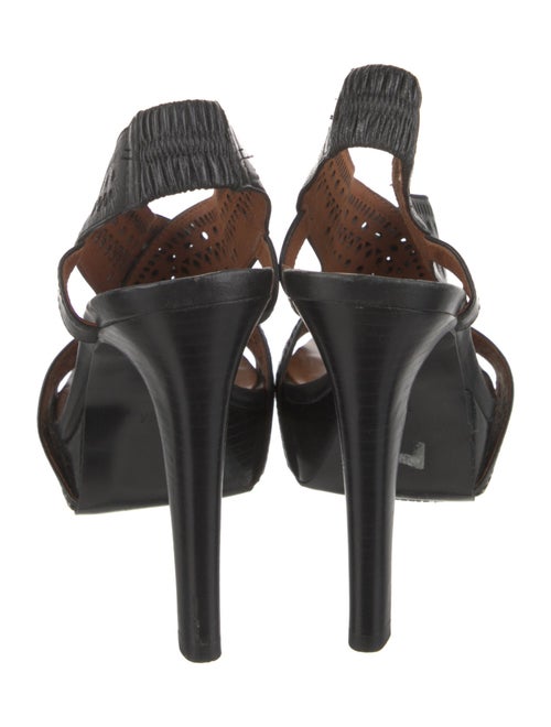 Diane von Furstenberg Leather Slingback Sandals