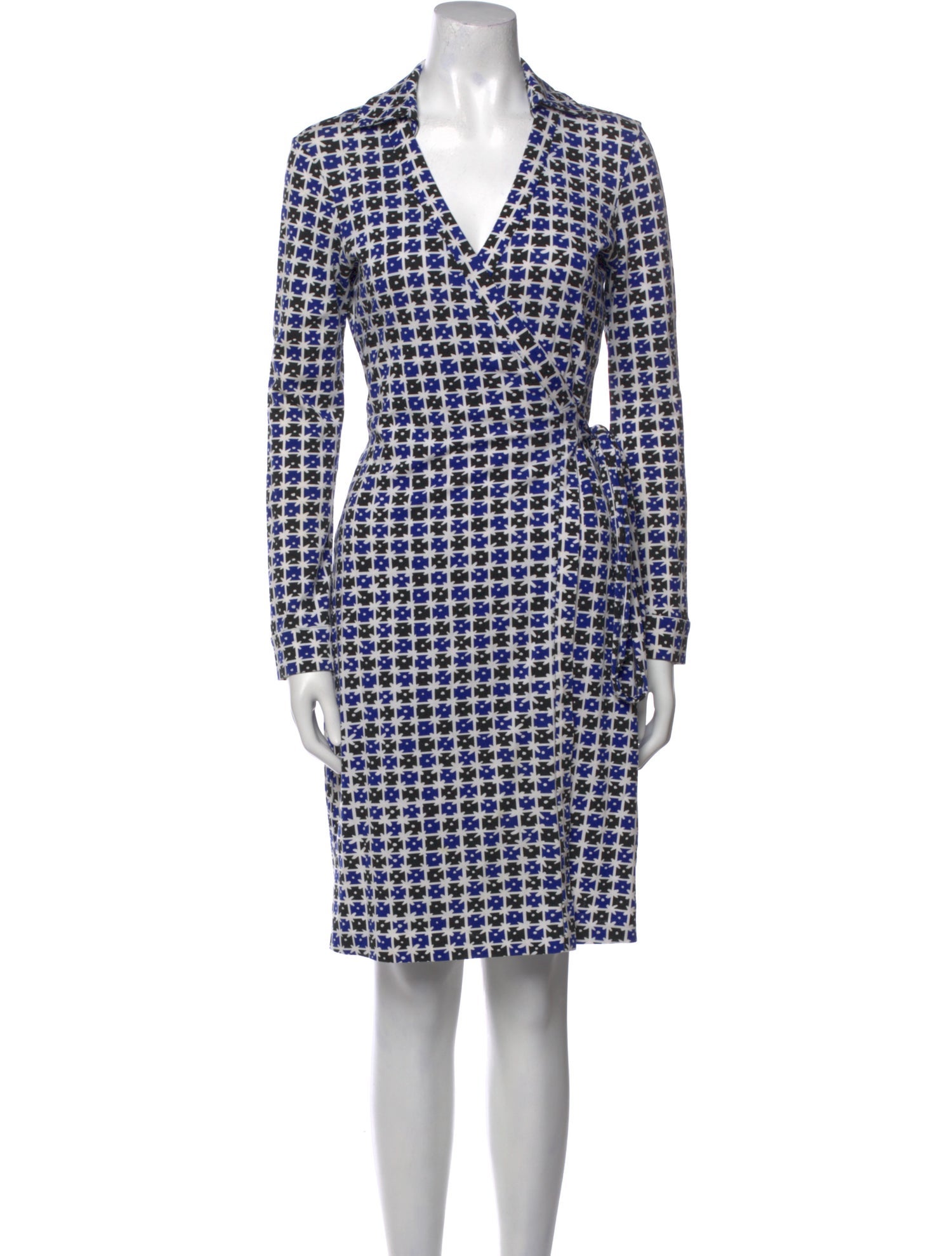 Diane von Furstenberg Printed Knee-Length Dress