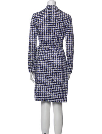 Diane von Furstenberg Printed Knee-Length Dress
