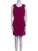 Diane von Furstenberg Scoop Neck Mini Dress