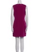Diane von Furstenberg Scoop Neck Mini Dress