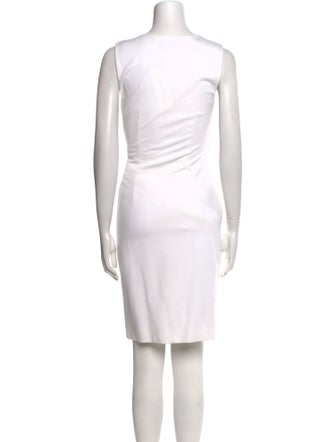 Diane von Furstenberg V-Neck Knee-Length Dress