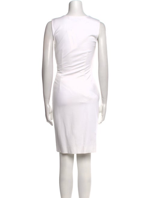 Diane von Furstenberg V-Neck Knee-Length Dress