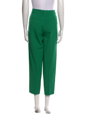 Diane von Furstenberg Wool Straight Leg Pants