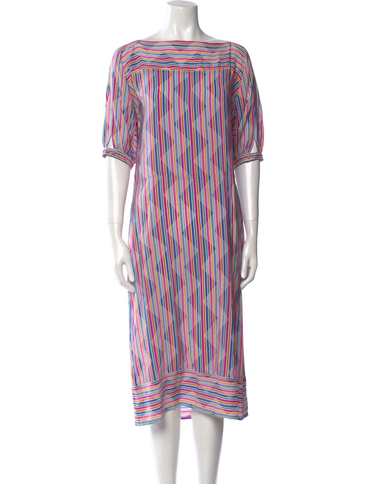 Diane von Furstenberg Silk Midi Length Dress