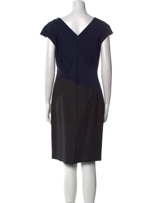 Diane von Furstenberg V-Neck Knee-Length Dress