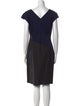 Diane von Furstenberg V-Neck Knee-Length Dress