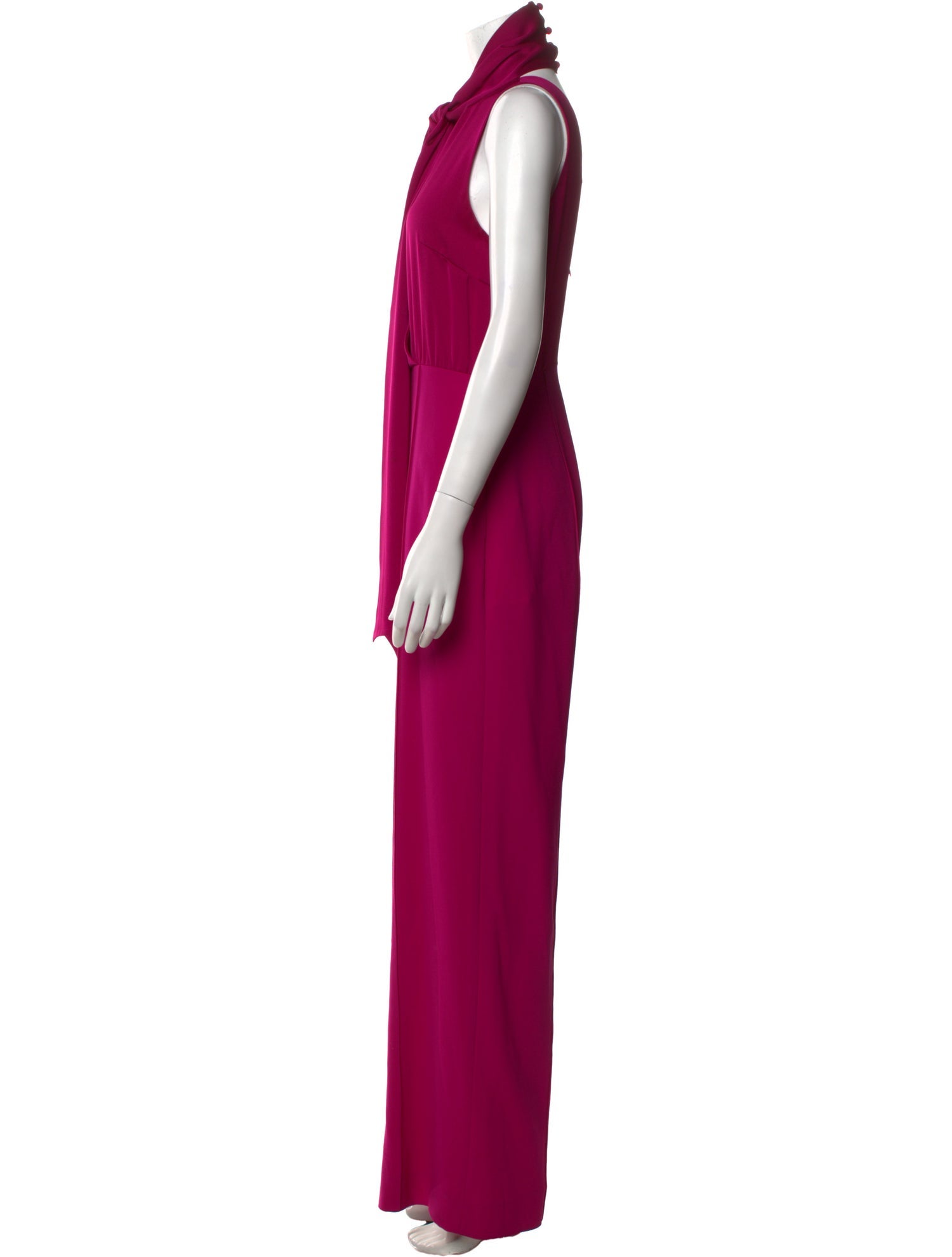 Diane von Furstenberg Tie Neck Jumpsuit