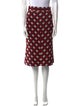 Diane von Furstenberg Printed Knee-Length Skirt