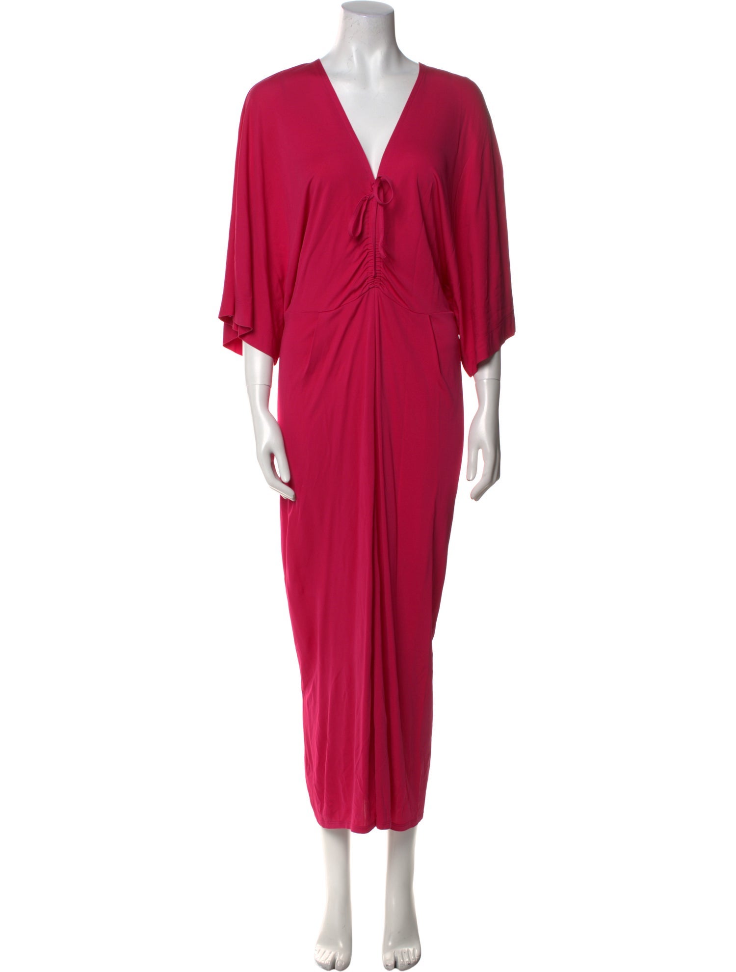 Diane von Furstenberg V-Neck Long Dress w/ Tags