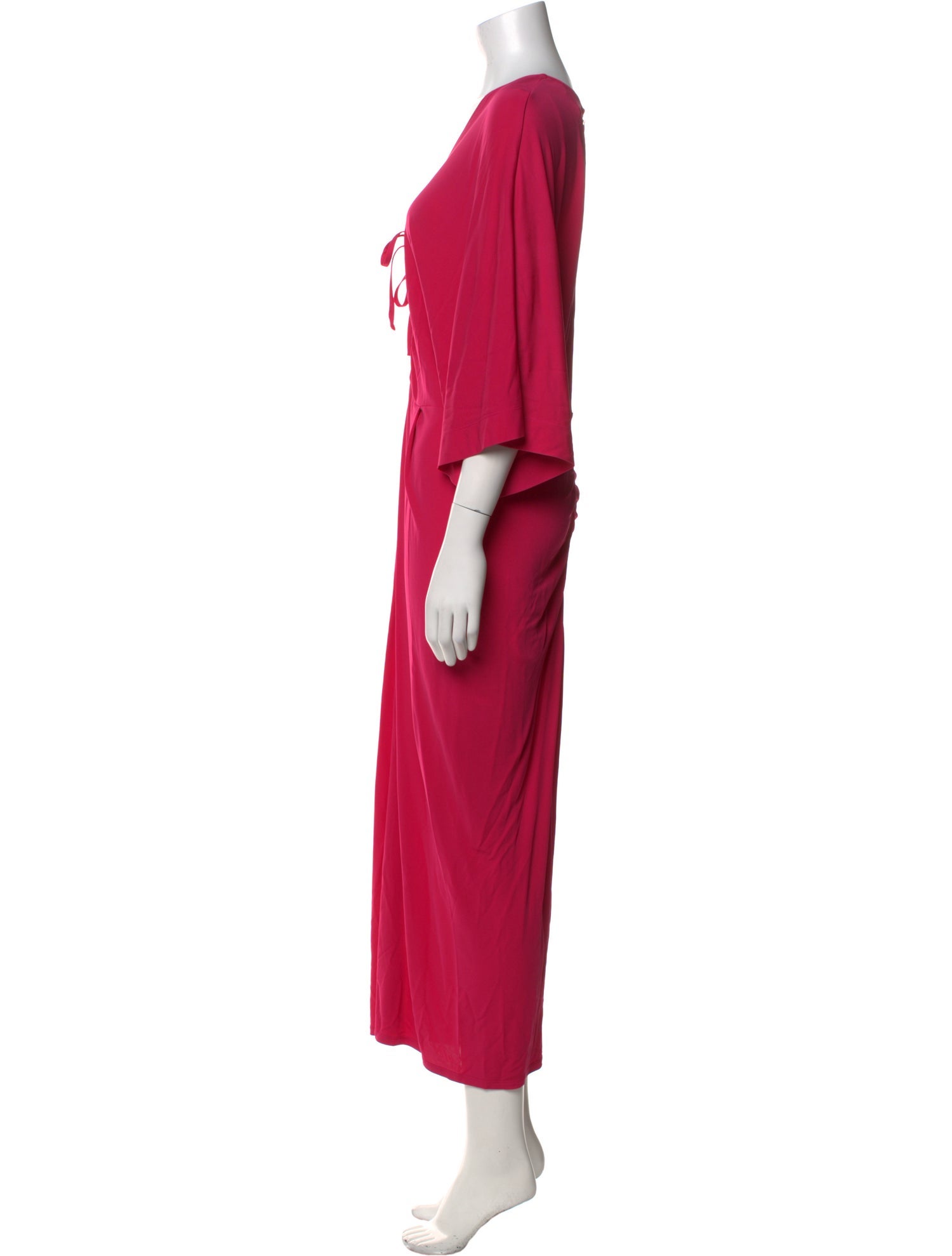 Diane von Furstenberg V-Neck Long Dress w/ Tags