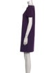Diane von Furstenberg Bateau Neckline Mini Dress