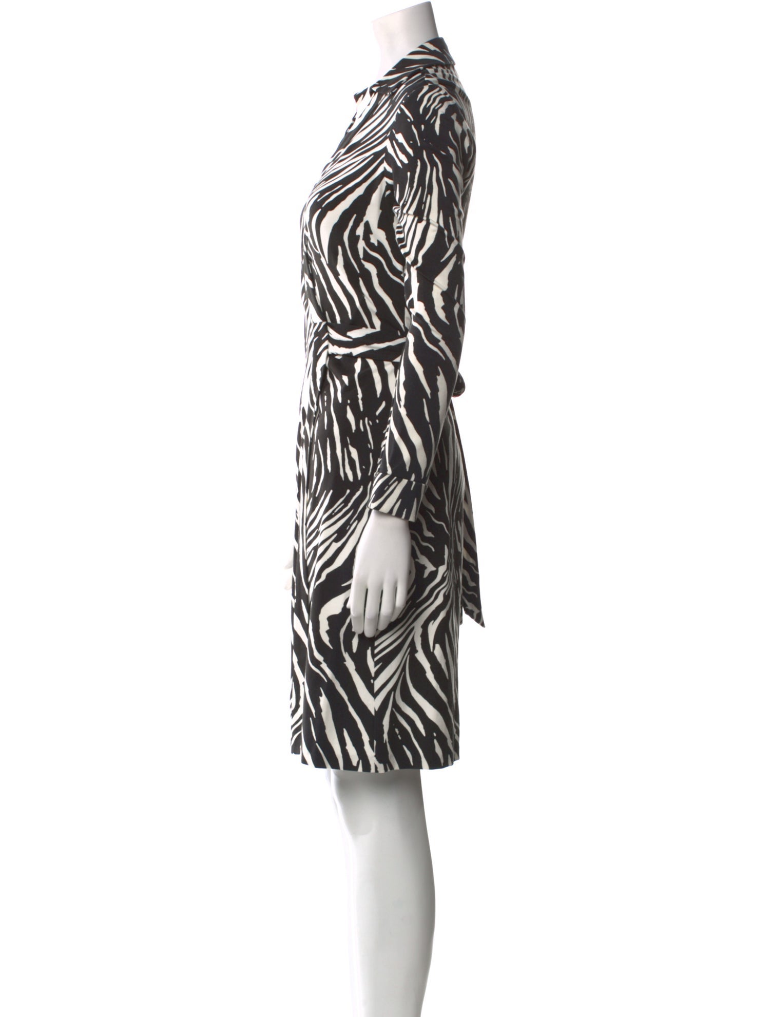 Diane von Furstenberg Printed Knee-Length Dress