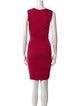 Diane von Furstenberg Scoop Neck Mini Dress