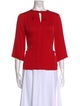Diane von Furstenberg Silk Tie Neck Blouse