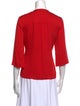 Diane von Furstenberg Silk Tie Neck Blouse