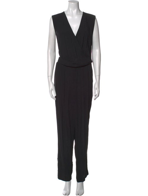 Diane von Furstenberg Plunge Neckline Jumpsuit