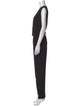 Diane von Furstenberg Plunge Neckline Jumpsuit