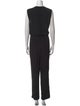 Diane von Furstenberg Plunge Neckline Jumpsuit