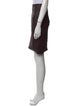 Diane von Furstenberg Leather Knee-Length Skirt