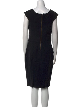 Diane von Furstenberg Scoop Neck Knee-Length Dress
