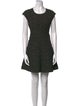 Diane von Furstenberg Scoop Neck Mini Dress