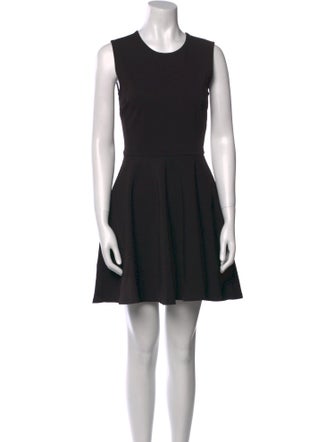 Diane von Furstenberg Crew Neck Mini Dress