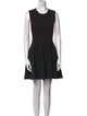 Diane von Furstenberg Crew Neck Mini Dress