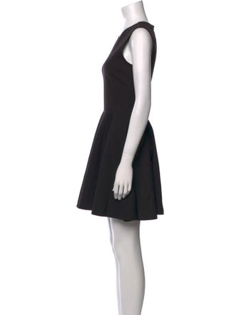 Diane von Furstenberg Crew Neck Mini Dress