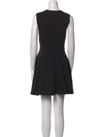 Diane von Furstenberg Crew Neck Mini Dress
