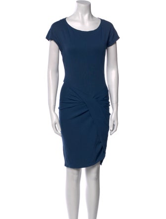Diane von Furstenberg Scoop Neck Knee-Length Dress
