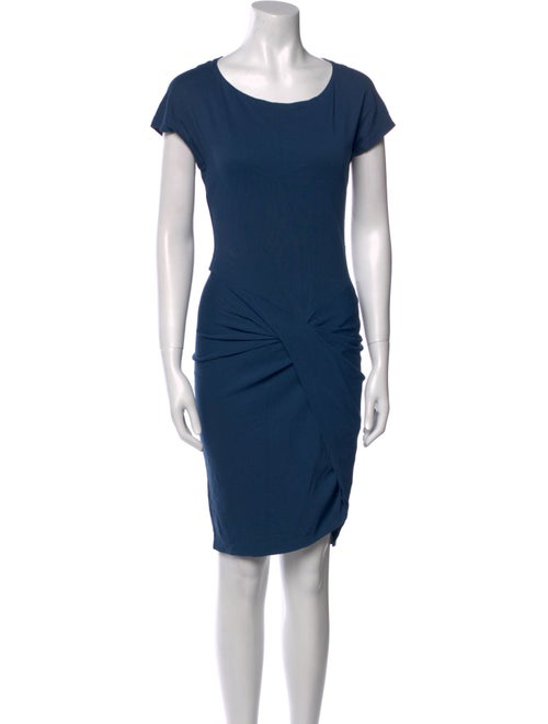 Diane von Furstenberg Scoop Neck Knee-Length Dress