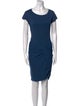 Diane von Furstenberg Scoop Neck Knee-Length Dress