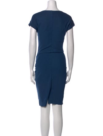 Diane von Furstenberg Scoop Neck Knee-Length Dress