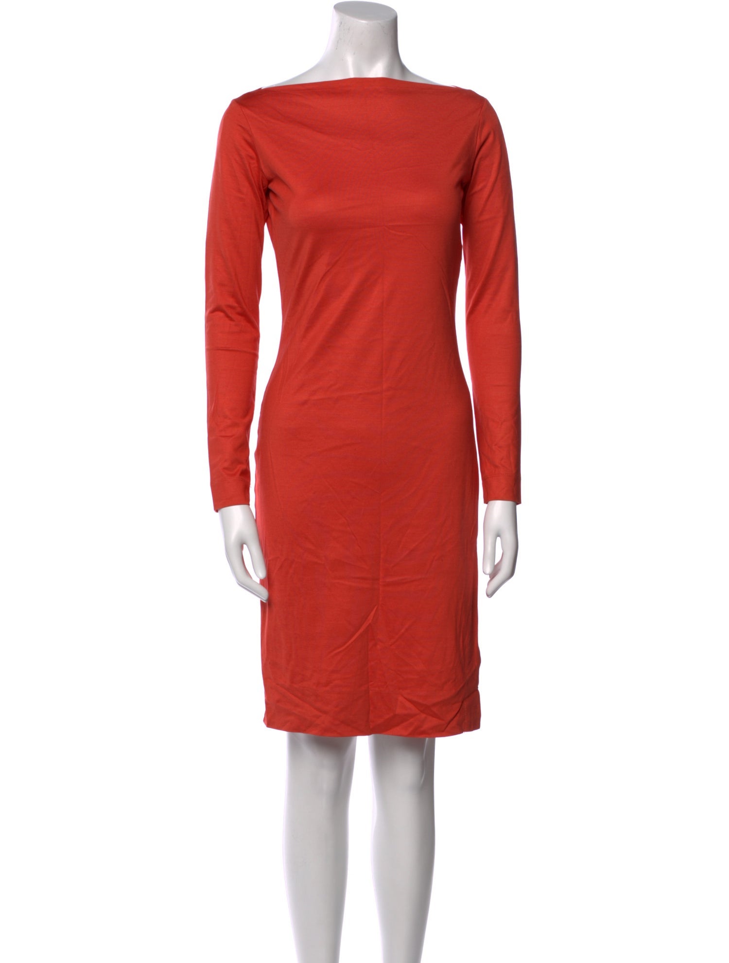 Diane von Furstenberg Bateau Neckline Knee-Length Dress