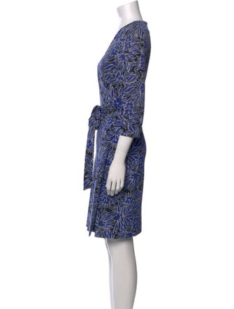 Diane von Furstenberg Printed Knee-Length Dress