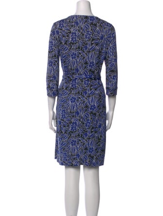 Diane von Furstenberg Printed Knee-Length Dress
