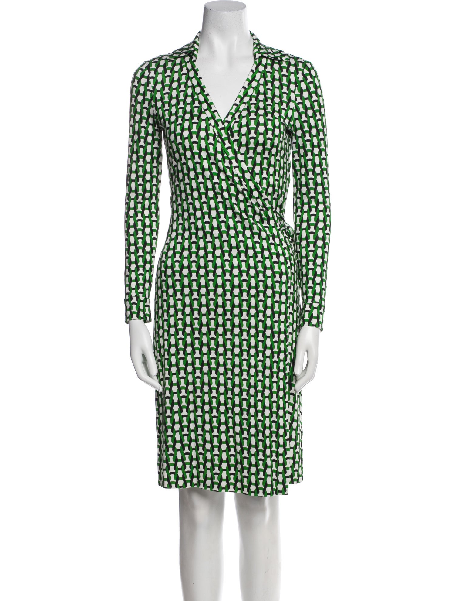 Diane von Furstenberg Silk Printed Robe w/ Tags