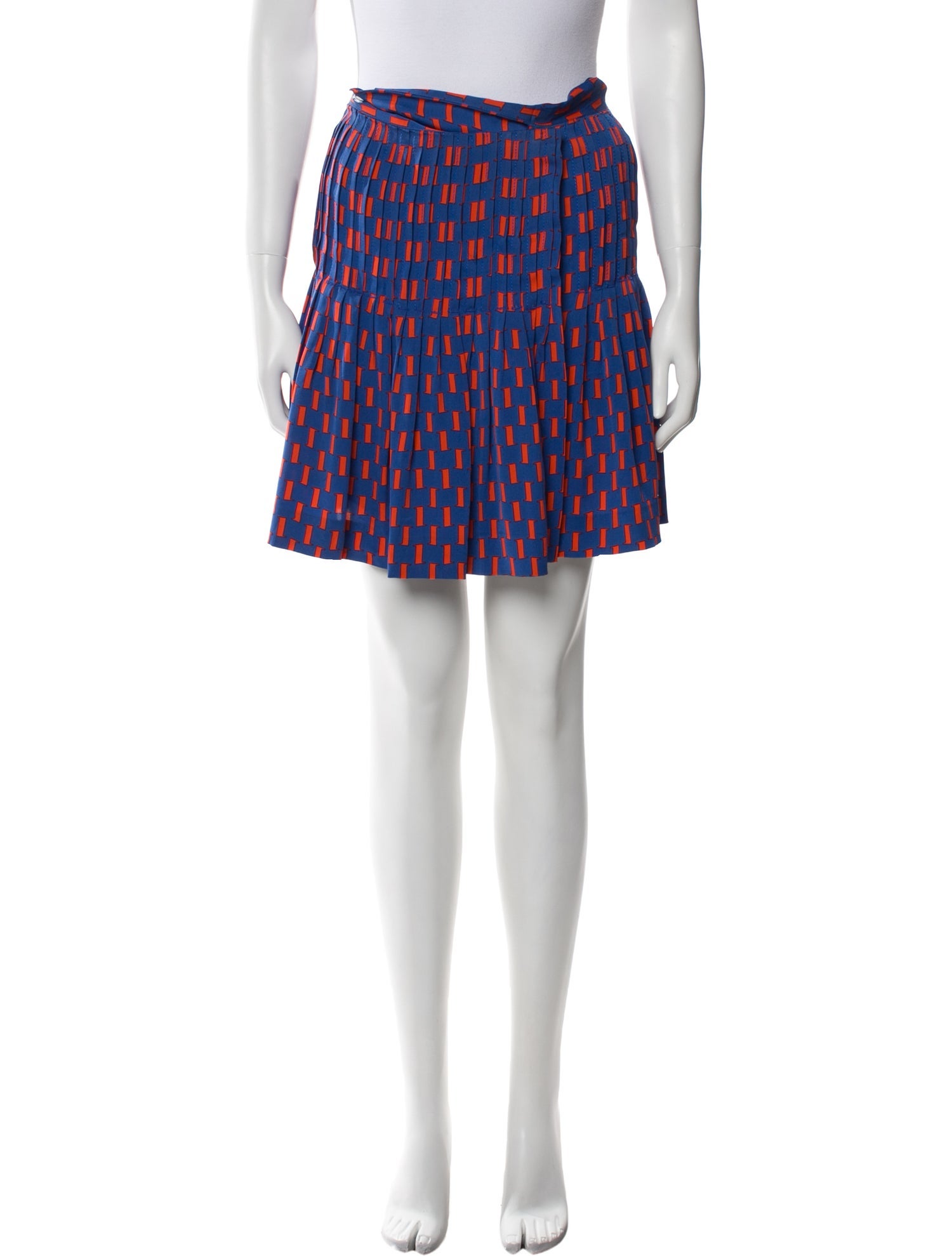 Diane von Furstenberg Silk Mini Skirt