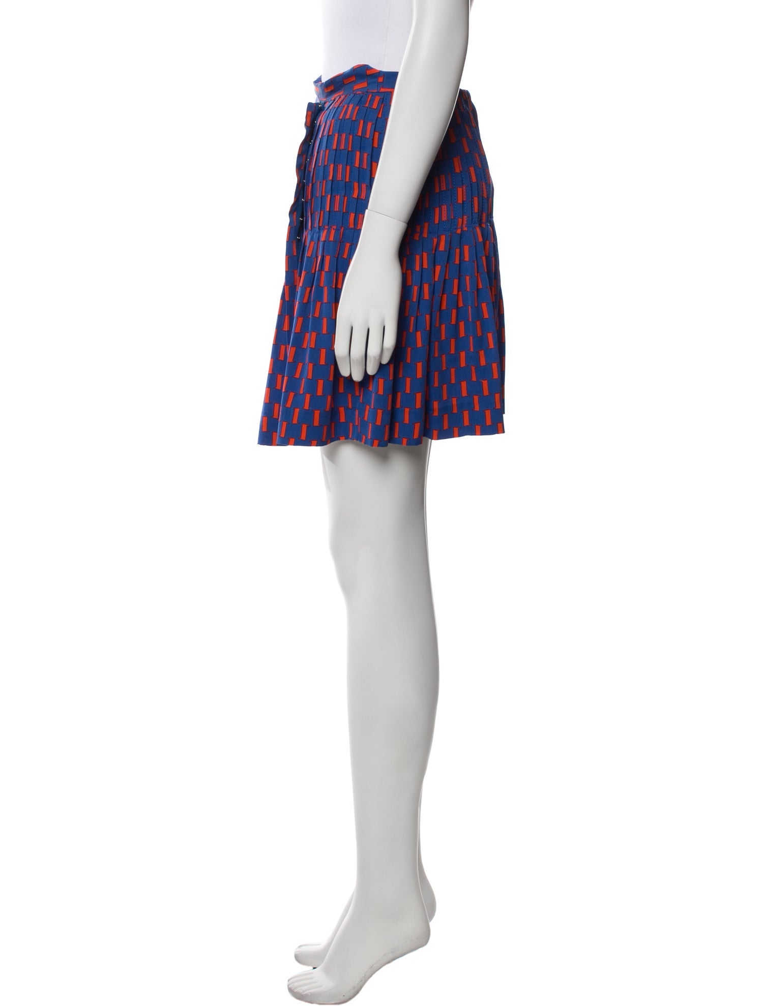 Diane von Furstenberg Silk Mini Skirt