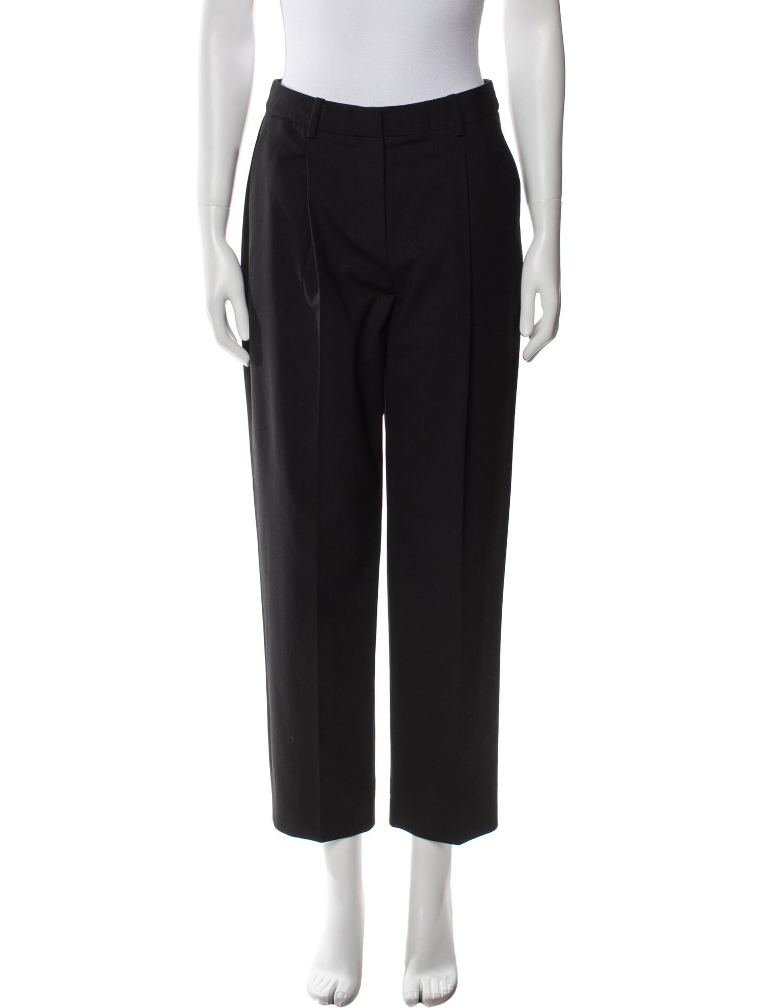 Diane von Furstenberg Wool Straight Leg Pants