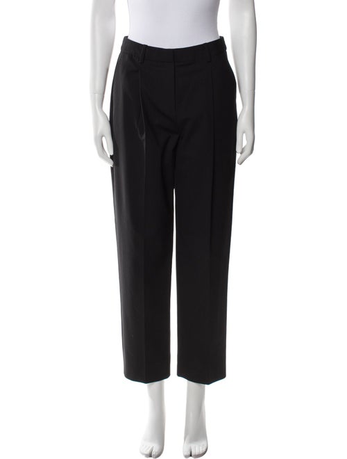 Diane von Furstenberg Wool Straight Leg Pants