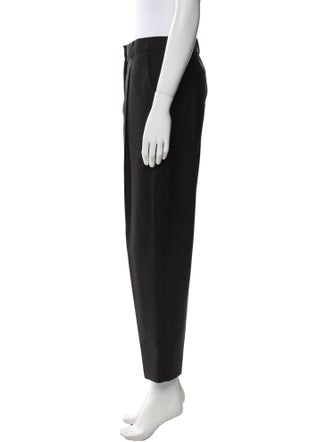 Diane von Furstenberg Wool Straight Leg Pants
