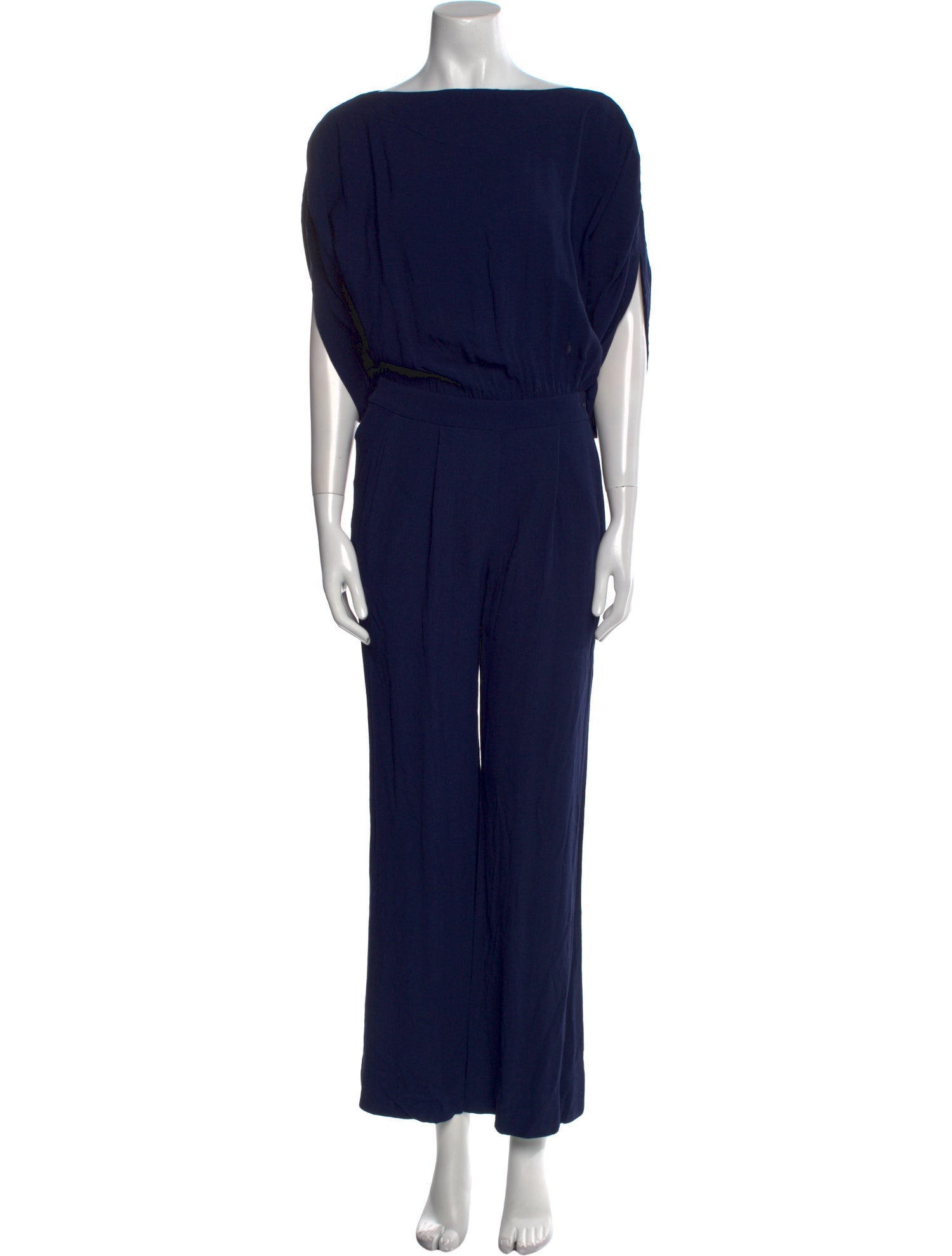 Diane von Furstenberg Bateau Neckline Jumpsuit