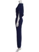 Diane von Furstenberg Bateau Neckline Jumpsuit