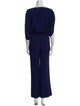 Diane von Furstenberg Bateau Neckline Jumpsuit
